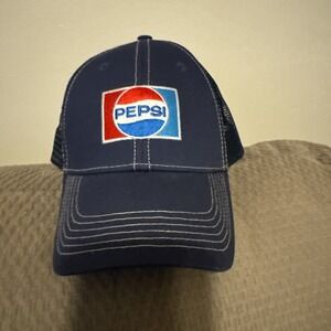 Pepsi Adjustable Trucker‎ Hat Cap Mesh Back G&G Outfitters